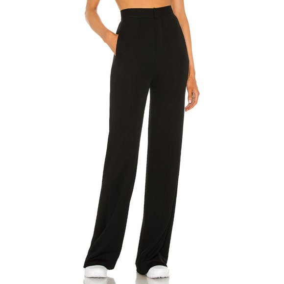 rag & bone Pants - Rag & Bone Studio Jersey Trouser in Black